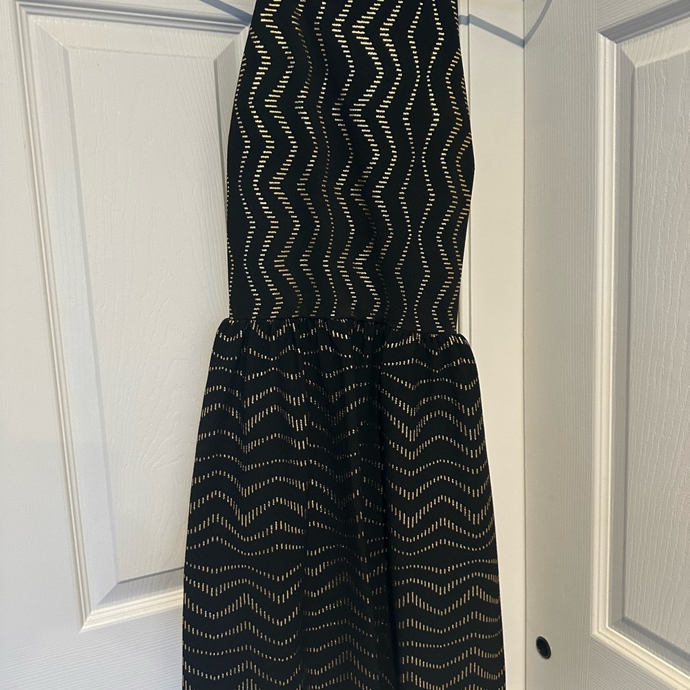 Black and Gold Women's Dress